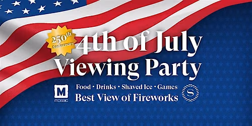 Sheraton Redding's July 4th Fireworks Viewing Party