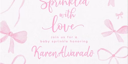 BABY SPRINKLE \ud83c\udf80\ud83c\udf7c\ud83e\ude77