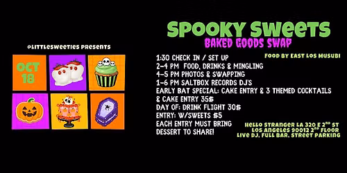 Spooky Sweets Swap