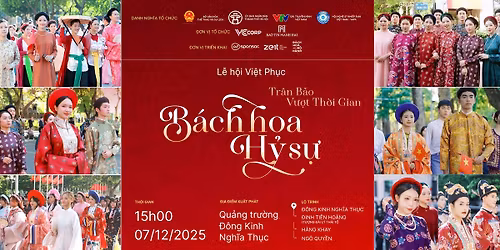 L\u1ec5 h\u1ed9i Vi\u1ec7t Ph\u1ee5c "B\u00e1ch Hoa H\u1ef7 S\u1ef1"