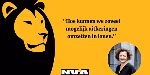 Gastspreker Ine Tombeur: "Hoe kunnen we zoveel mogelijk uitkeringen omzetten in lonen."