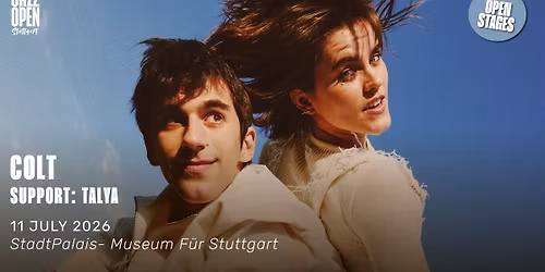 Jazz Open Stuttgart 2026: COLT (Support: TALYA) (eintrittsfrei)