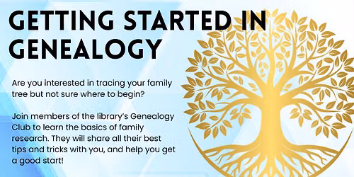 Getting Started in Genealogy - Adults