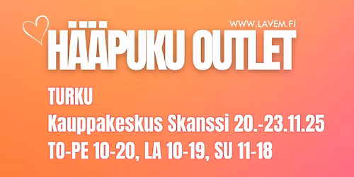 H\u00c4\u00c4PUKU OUTLET TURKU 