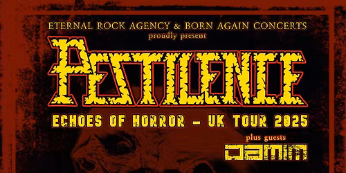 PESTILENCE + DAMIM at Corporation - Sheffield