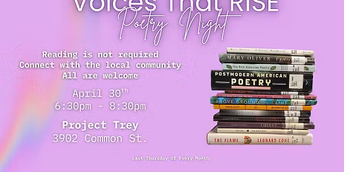 Voices That Rise - Poetry Night