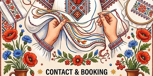 Vyshyvanka style art workshop 
