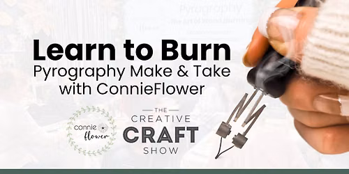 Learn Pyrography in Glasgow at The Creative Craft Show