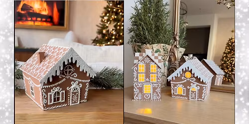 Wood Gingerbread House Workshop