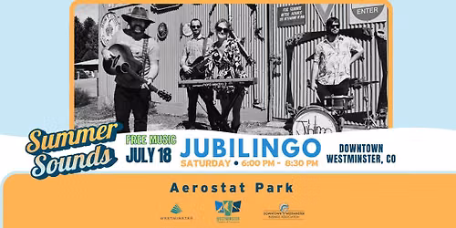 Summer Sounds at Aerostat Park w\/ JUBILINGO [FREE MUSIC]