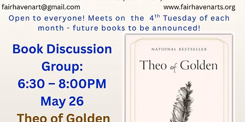 Book Discussion Group: Theo of Golden
