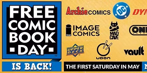 FREE COMIC BOOK DAY AT GRAY GHOST!