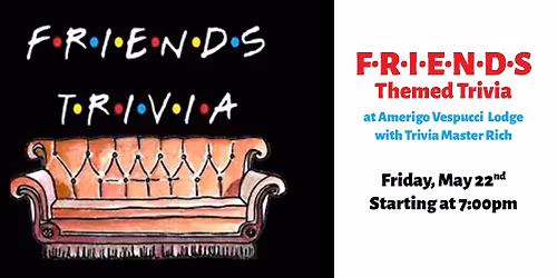 FRIENDS Themed Trivia Night!
