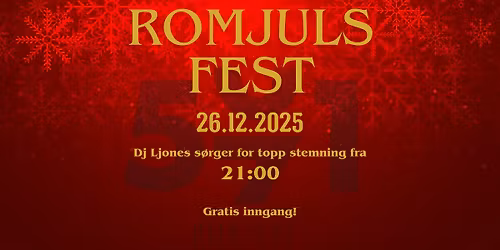 Romjulsfest!