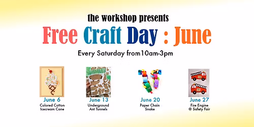 Free Craft Day | June 2026