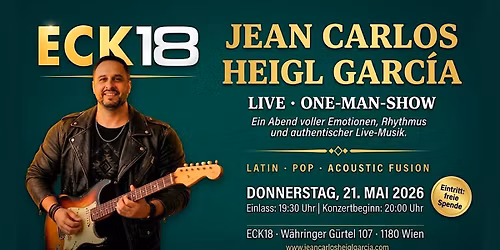 Live in Wien: Jean Carlos \u2013 One-Man-Show