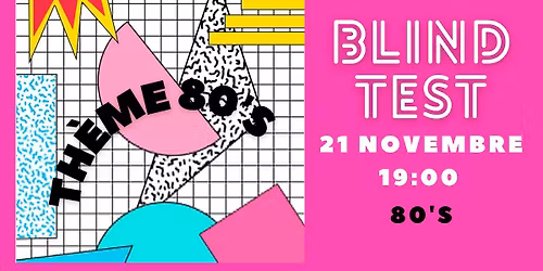 Blind Test 80's chez Les Tatas Frip\u00e9es