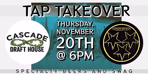 Ellebone Brewing Tap Takeover