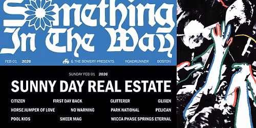 SOMETHING IN THE WAY FEST 2026 - SUN. FEB 01