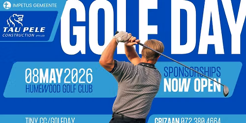 Impetus Tau Pele Construction Golf Day on 8 May 2026