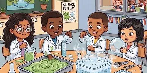 Little Scientists: Dry Ice Bubbles & Oobleck
