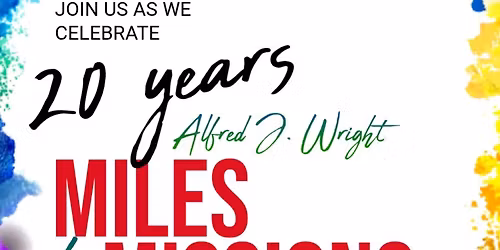 Celebrating 20 years! Miles for Mission walkathon 2026