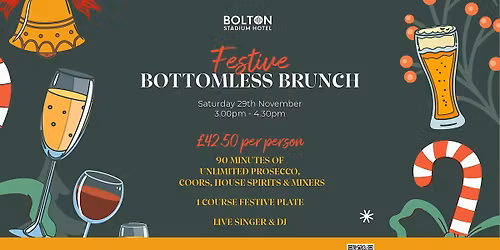 Festive Bottomless Brunch - Live Singer & DJ