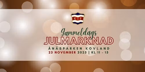 Gammeldags Julmarknad i Kovland