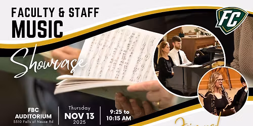 Faculty & Staff Music Showcase