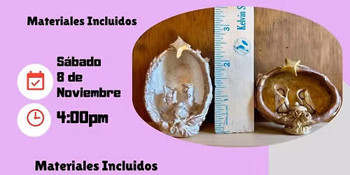 Taller de Nacimiento con C\u00e1scara de Huevo y Masa Flexible