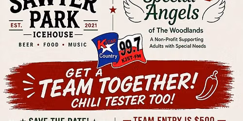 Chili Cook-Off @Sawyer Park Benefiting Special Angels of The Woodlands