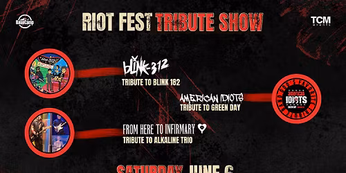 RIOT FEST Tribute at BaseCamp Pub and Eatery