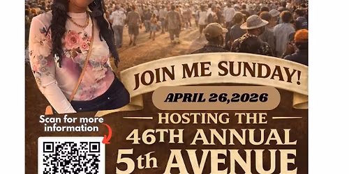 Annual 5thAve Festival Host Sunday April 26,2026