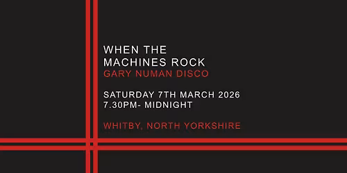 When The Machines Rock - Gary Numan Disco