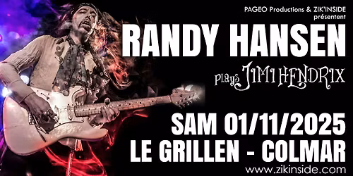 Randy HANSEN Plays Jimi HENDRIX