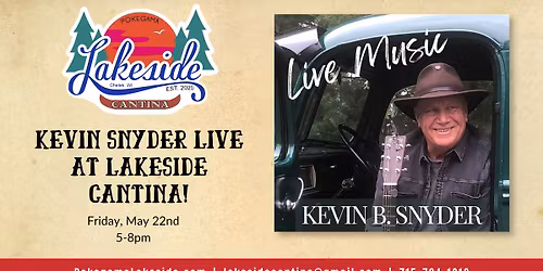 Kevin Snyder LIVE at Lakeside Cantina