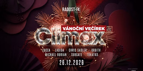 CLIMAX FX: V\u00c1NO\u010cN\u00cd VE\u010c\u00cdREK \u2022 RADOST FX \u2022 26.12.2026