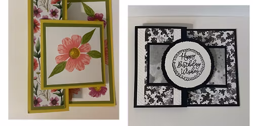 ** Class is full**Fun Fold Card Class