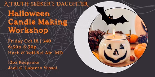 Halloween Candle Making Workshop