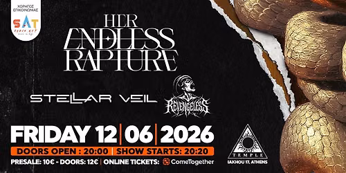 Her Endless Rapture - Stellar Veil - The Revengeless live at Black Temple