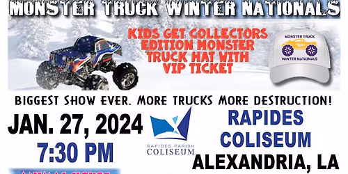 Monster Truck Winter Nationals at Laborde Earles Coliseum