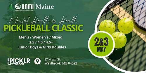 2026 Mental Health is Health Pickleball Classic