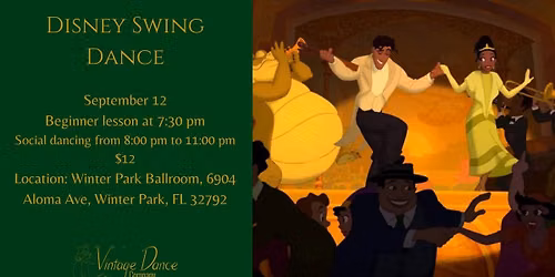 Disney Swing Dance 