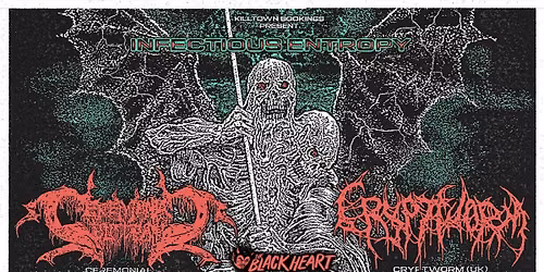 BTG - Presents Ceremonial Bloodbath | Cryptworm | The Bleeding | Cerebral Autophagy