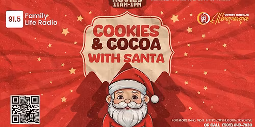 Cookies and Cocoa with Santa-Toy Drop off & Fun!