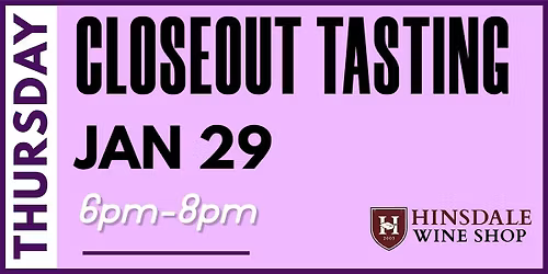 Closeout Wines Tasting