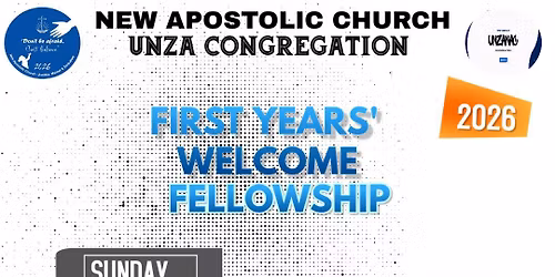2026 FIRST YEARS' WELCOME FELLOWSHIP