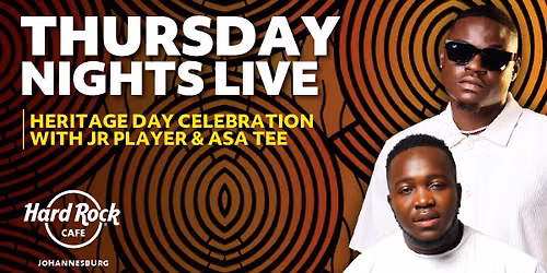 Thursday Nights Live with JR Player & ASA Tee