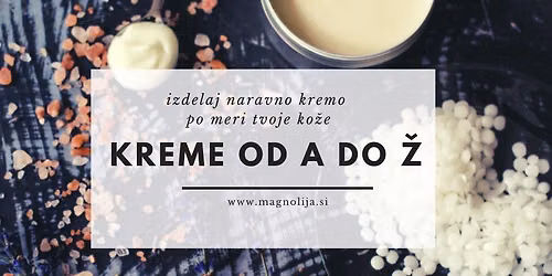 Kreme od A do \u017d: Izdelaj vla\u017eilno kremo za obraz