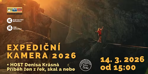 Expedi\u010dn\u00ed kamera + HOST highlinerka Denisa Kr\u00e1sn\u00e1 | Kino Napajedla